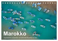 Produktbild: Marokko - Faszinierende Landschaften und traditionelle Bauwerke von oben (Tischkalender 2027 DIN A5 quer), CALVENDO Monatskalender