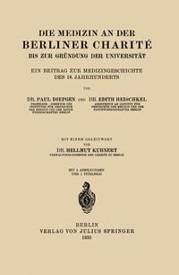 Produktbild: Die Medizin an der Berliner Charit&eacute; bis zur Gr&uuml;ndung der Universit&auml;t