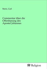Produktbild: Commentar &uuml;ber die Offenbarung des Apostel Johannes