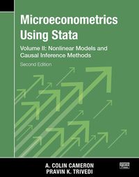 Produktbild: Microeconometrics Using Stata, Second Edition, Volume II: Nonlinear Models and Casual Inference Methods