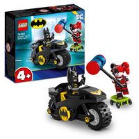 LEGO DC 76220 Batman vs. Harley Quinn, Superhelden Spielzeug ab 4 Jahren 