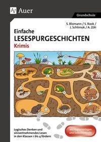 Produktbild: Einfache Lesespurgeschichten Krimis