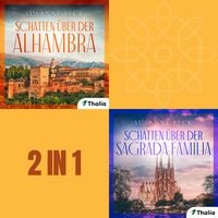 Produktbild: 2 Spanienkrimis: Schatten &uuml;ber der Alhambra & Schatten &uuml;ber der Sagrada Familia