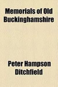 Produktbild: Memorials of Old Buckinghamshire