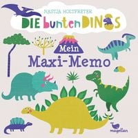 Produktbild: Die bunten Dinos - Mein Maxi-Memo