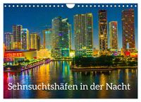 Produktbild: Sehnsuchtsh&auml;fen in der Nacht (Wandkalender 2026 DIN A4 quer), CALVENDO Monatskalender