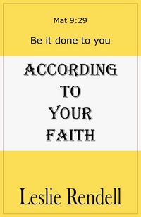 Produktbild: According To Your Faith