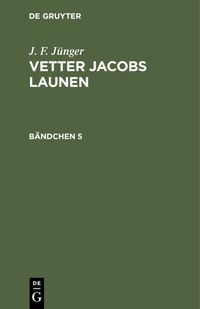Produktbild: Vetter Jacobs Launen. B&auml;ndchen 5