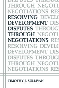 Produktbild: Resolving Development Disputes Through Negotiations