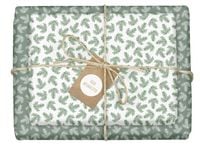 Produktbild Geschenkpapier Set Weihnachten: grün-weiße Tannenzweige