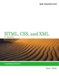 Produktbild: New Perspectives on Html, Css, and XML, Comprehensive