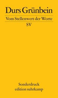 Produktbild: Vom Stellenwert der Worte