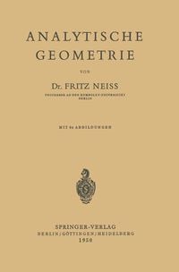 Produktbild: Analytische Geometrie