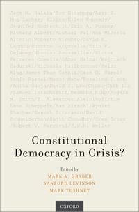 Produktbild: Constitutional Democracy in Crisis?