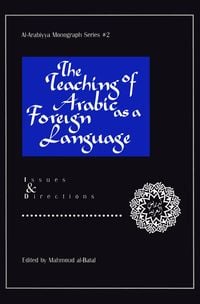 Produktbild: The Teaching of Arabic as a Foreign Language