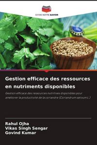 Produktbild: Gestion efficace des ressources en nutriments disponibles