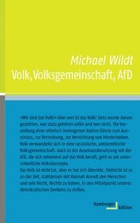 Produktbild: Volk, Volksgemeinschaft, AfD