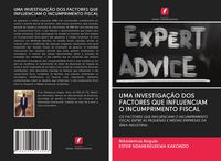 Produktbild: Uma Investiga&ccedil;&atilde;o Dos Factores Que Influenciam O Incumprimento Fiscal