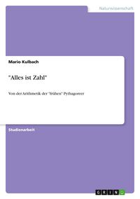 Produktbild: "Alles ist Zahl"