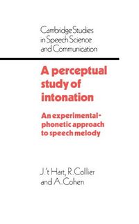 Produktbild: A Perceptual Study of Intonation