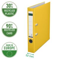 Produktbild: Leitz Qualit&auml;ts-Ordner 180&deg; Plastik, aus 90% recyceltem Karton und 30% vor Gebrauch recyceltem Kunststoff