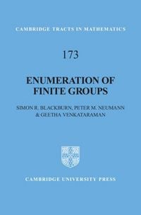 Produktbild: Enumeration of Finite Groups