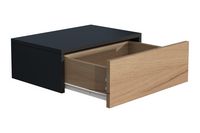 Produktbild: Holz Wandschublade Wand H&auml;nge Nachttisch Usal M45