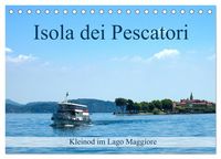 Produktbild: Isola dei Pescatori im Lago Maggiore (Tischkalender 2027 DIN A5 quer), CALVENDO Monatskalender