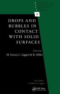 Produktbild: Drops and Bubbles in Contact with Solid Surfaces