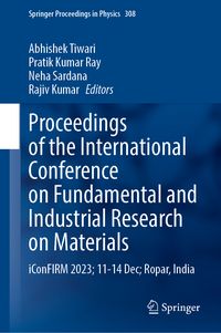 Produktbild: Proceedings of the International Conference on Fundamental and Industrial Research on Materials