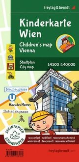 Produktbild: freytag & berndt Stadtplan Kinderkarte Wien 1:40.000