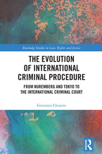 Produktbild: The Evolution of International Criminal Procedure