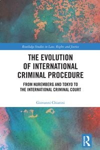 Produktbild: The Evolution of International Criminal Procedure
