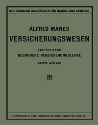 Produktbild: Versicherungswesen