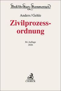 Produktbild: Zivilprozessordnung. ZPO