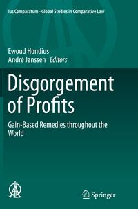 Produktbild: Disgorgement of Profits