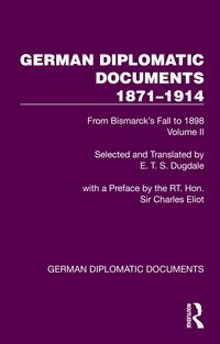 Produktbild: German Diplomatic Documents 1871-1914 Volume 2