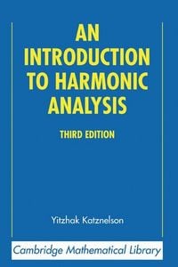 Produktbild: An Introduction to Harmonic Analysis