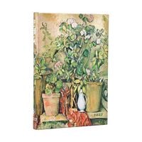 Produktbild 12-Monatskalender 2027 Cezannes Terrakotta-Töpfe und Blumen Mini Verso