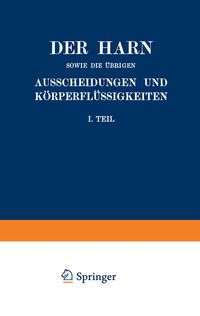 Produktbild: Albu, A: Harn sowie die &uuml;brigen Ausscheidungen und K&ouml;rperfl&uuml;