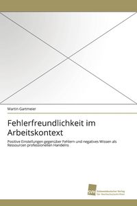 Produktbild: Fehlerfreundlichkeit im Arbeitskontext
