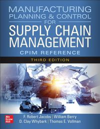 Produktbild: Manufacturing Planning and Control for Supply Chain Management: The CPIM Reference, Third Edition