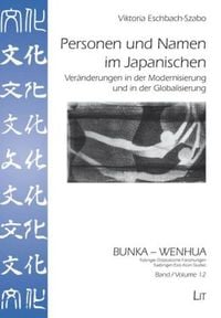 Produktbild: Eschbach-Szabo, V: Personen und Namen im Japanischen