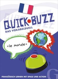 Produktbild: QUICK BUZZ &ndash; Das Vokabelduell &ndash; Franz&ouml;sisch