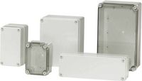 Produktbild: Fibox PC MH 125 G Installations-Geh&auml;use 230 x 140 x 125 Polycarbonat Lichtgrau (RAL 7035) 1 St.