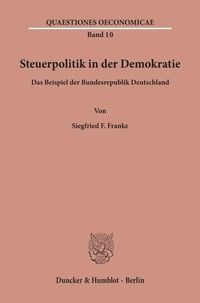 Produktbild: Steuerpolitik in der Demokratie.