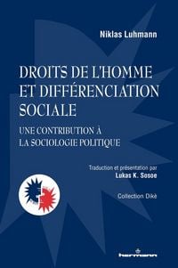 Produktbild: Droits de l'homme et diff&eacute;renciation sociale