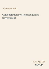 Produktbild: Considerations on Representative Government