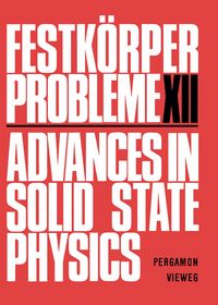 Produktbild: Advances in Solid State Physics