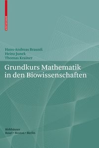 Produktbild: Grundkurs Mathematik in den Biowissenschaften